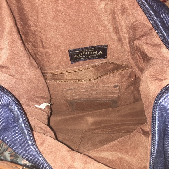 Sonoma Jean Company Jean Bag + Mini Jean Bag - Picture 2 of 4